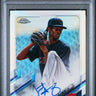 2021 Topps Chrome Rookie Autograph Refractor #RA-TM Triston McKenzie PSA 10 - LoCo Collectables
