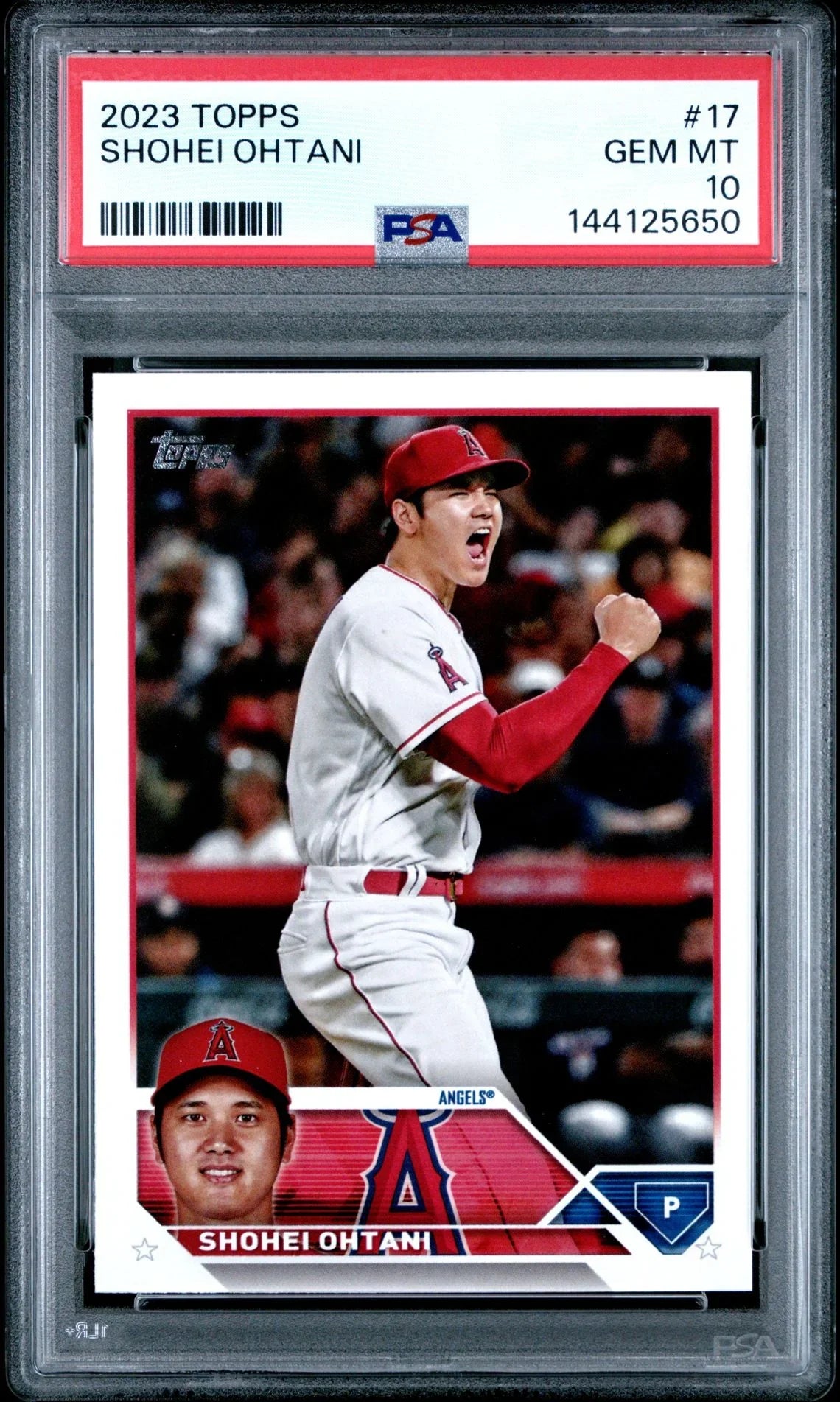 Shohei Ohtani PSA 10 Graded Card - 2023 Topps Now Offseason #OS23 LA Dodgers Gem Mint