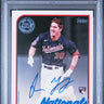 2024 Topps Update 1989 Topps Baseball Autograph #89BA2-JY Jacob Young PSA 9 - LoCo Collectables