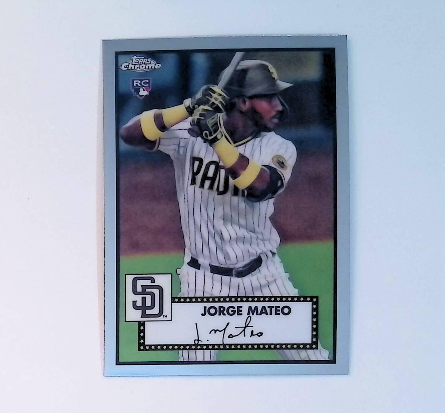 2021 Topps Chrome Platinum Anniversary #84 Jorge Mateo Rookie - LoCo Collectables