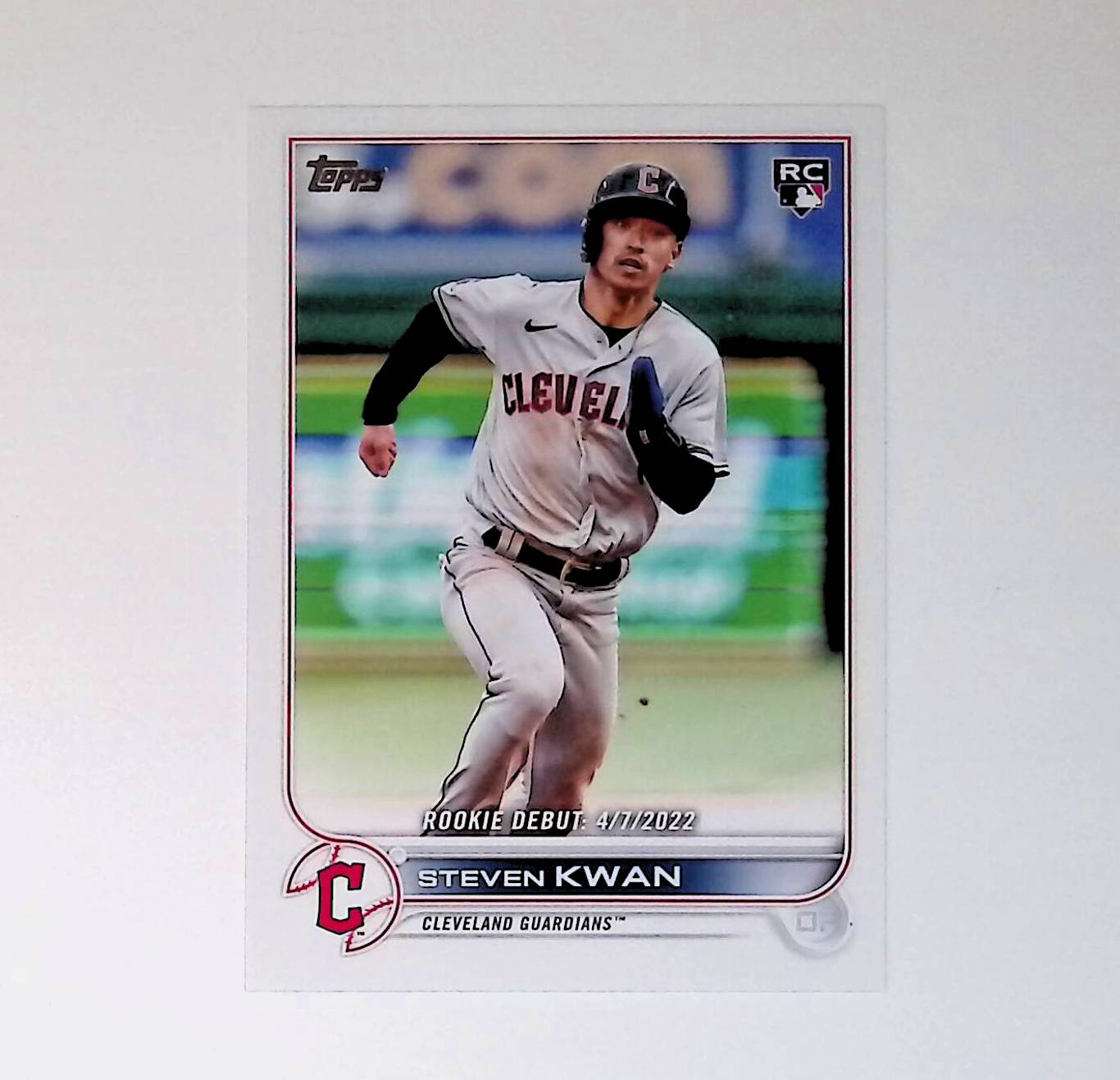 Topps Now April Steven Kwan quirks - Operation Sports