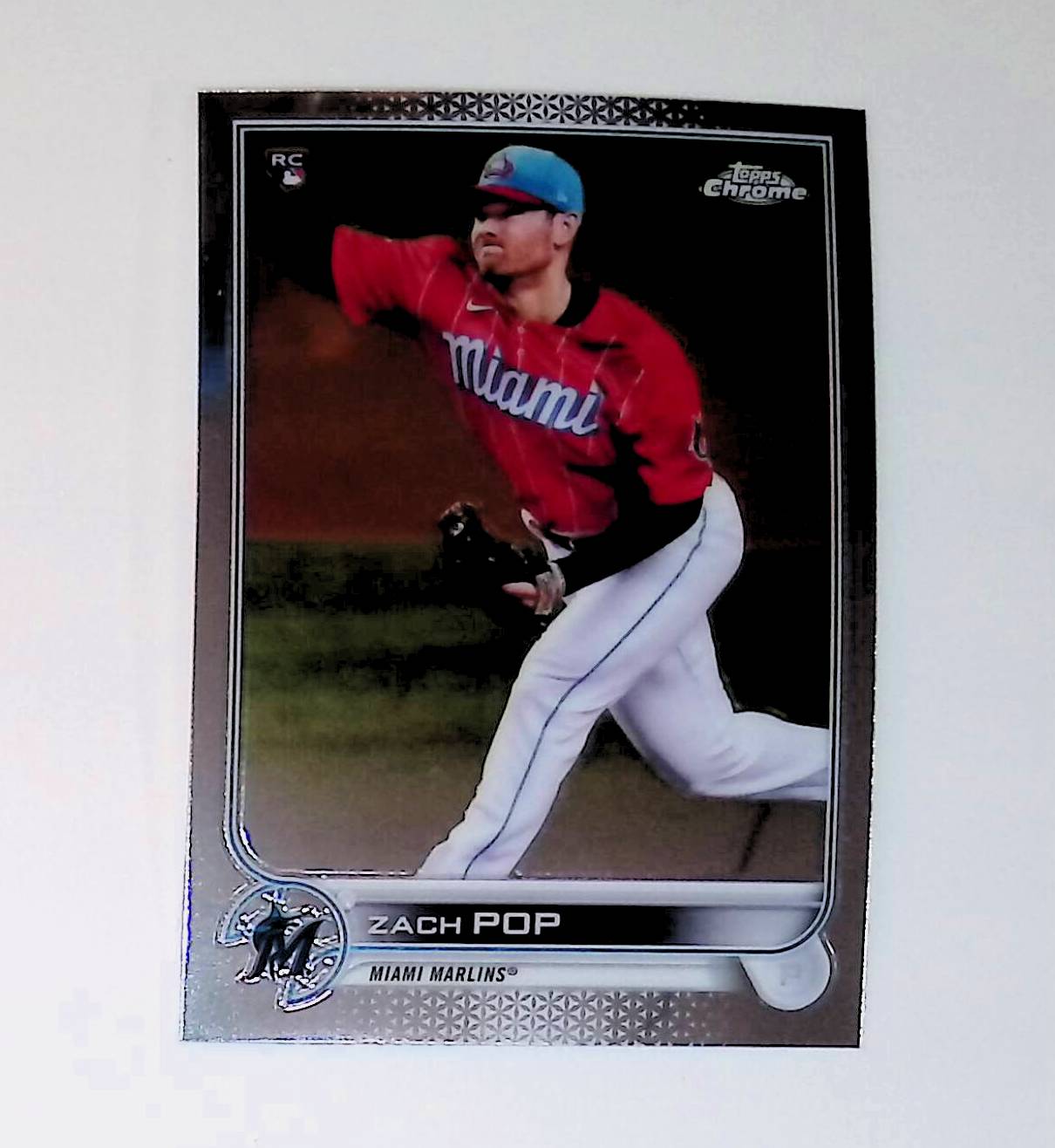 2022 Topps Zach Pop RC Miami Marlins #108