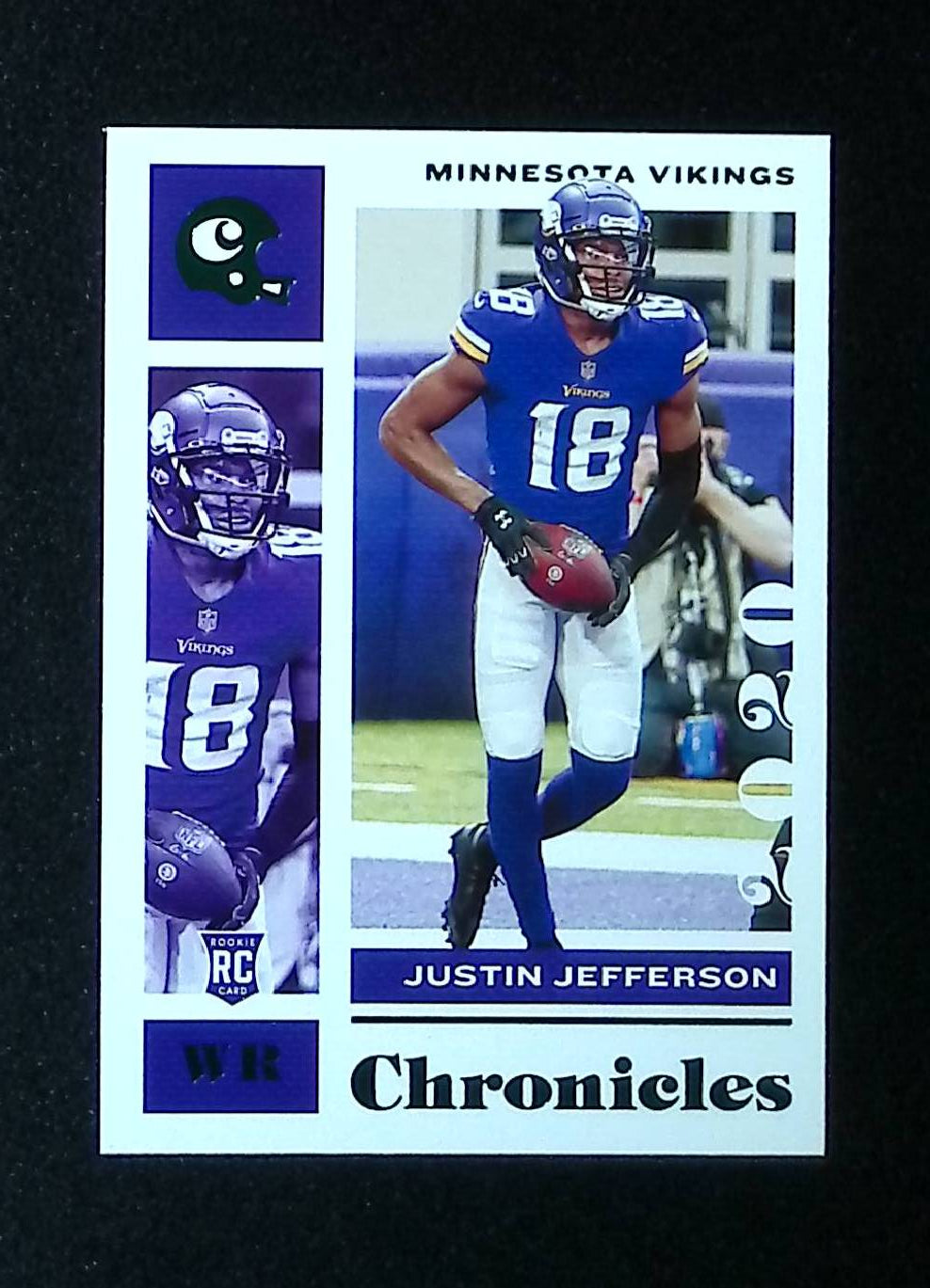 NFL 2020 Panini Chronicles Score Football Single Card Justin Jefferson 449  Rookie - ToyWiz