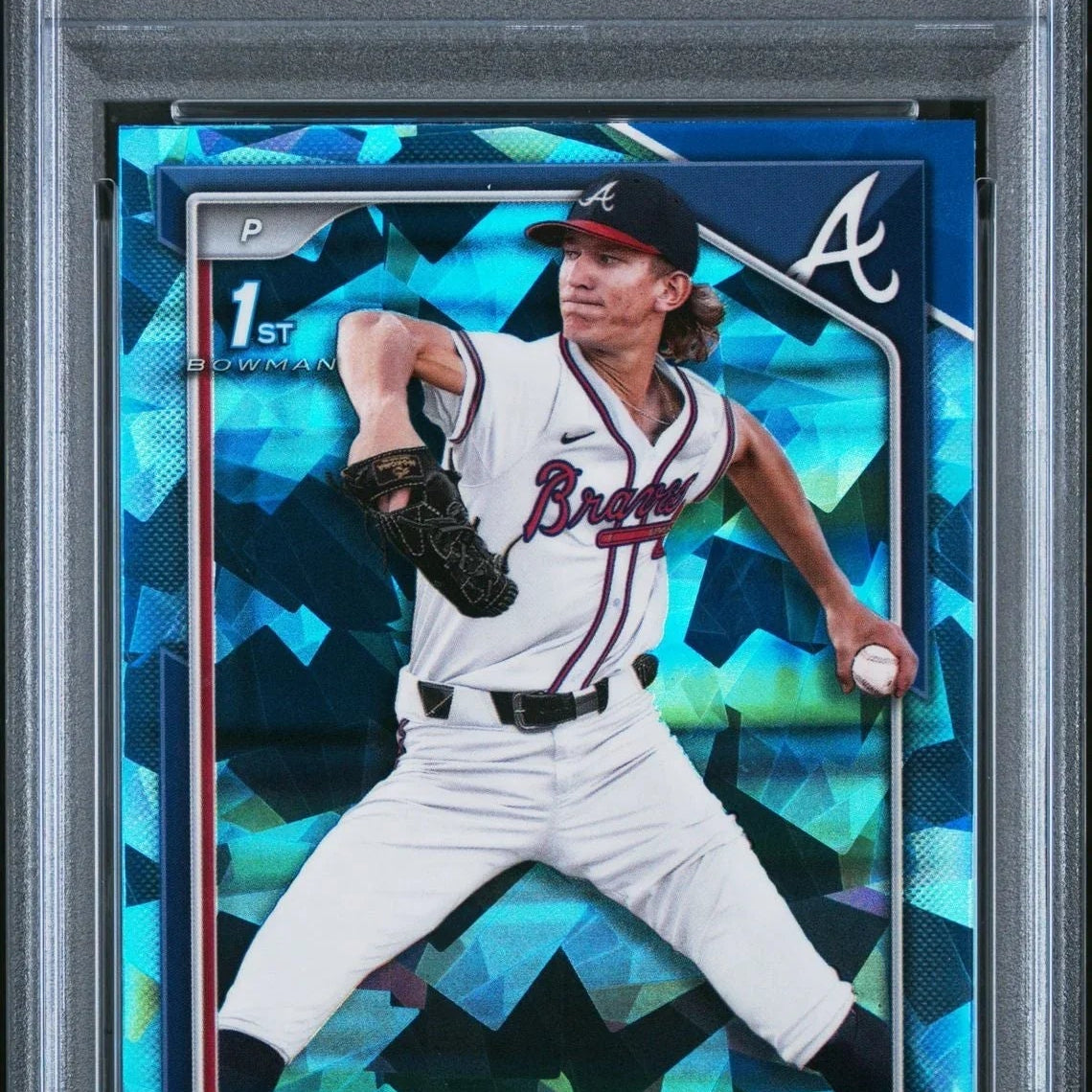 2024 Bowman Draft Sapphire Edition Cam Caminiti Atlanta Braves graded PSA 10 baseball card