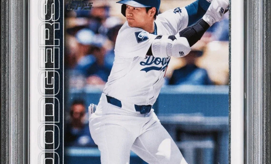 2025 Topps Shohei Ohtani Dodgers PSA 10 graded baseball trading card