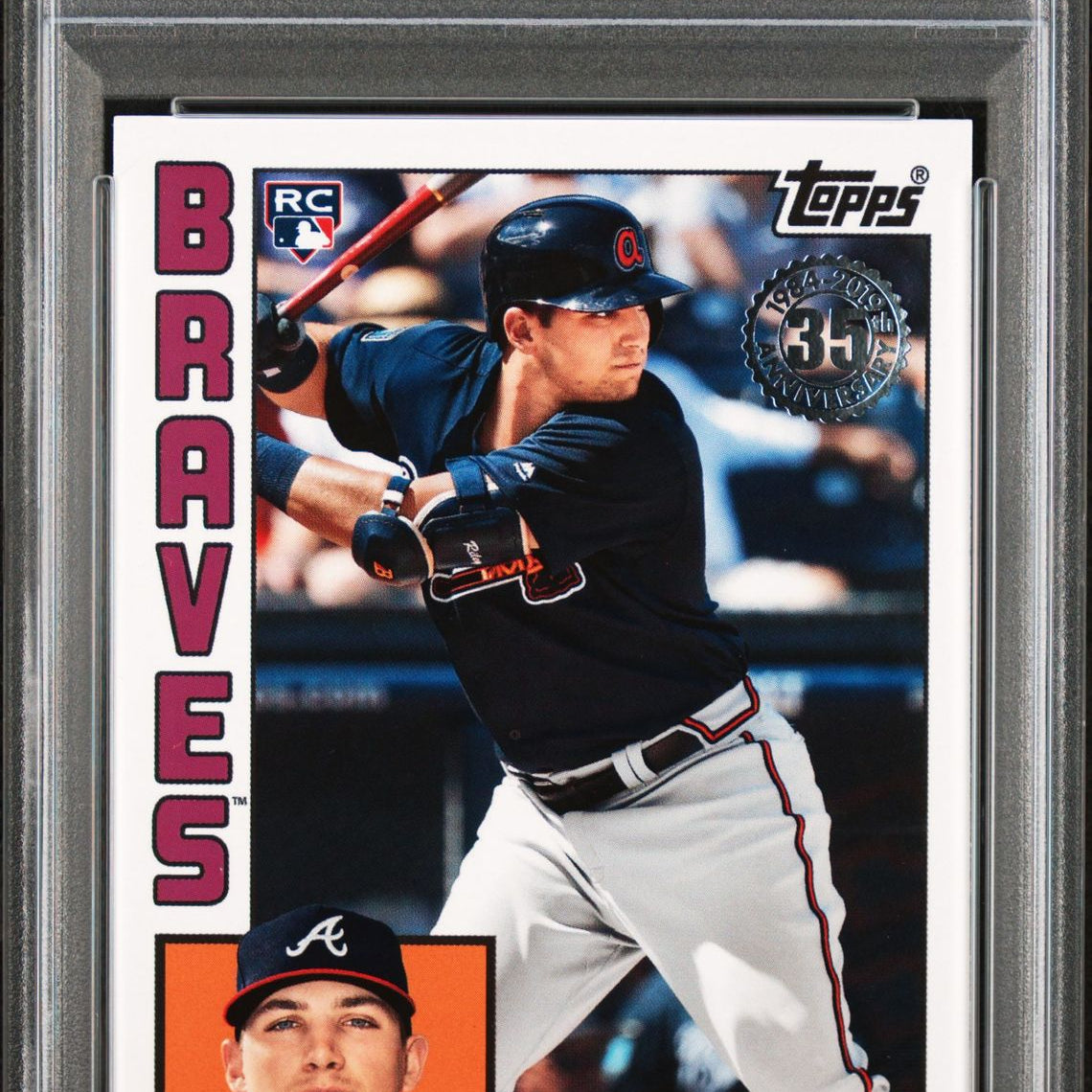 Austin Riley 2019 Topps Update 1984 Topps #84-29 (Rookie Card) PSA 9 MINT - LoCo Collectables