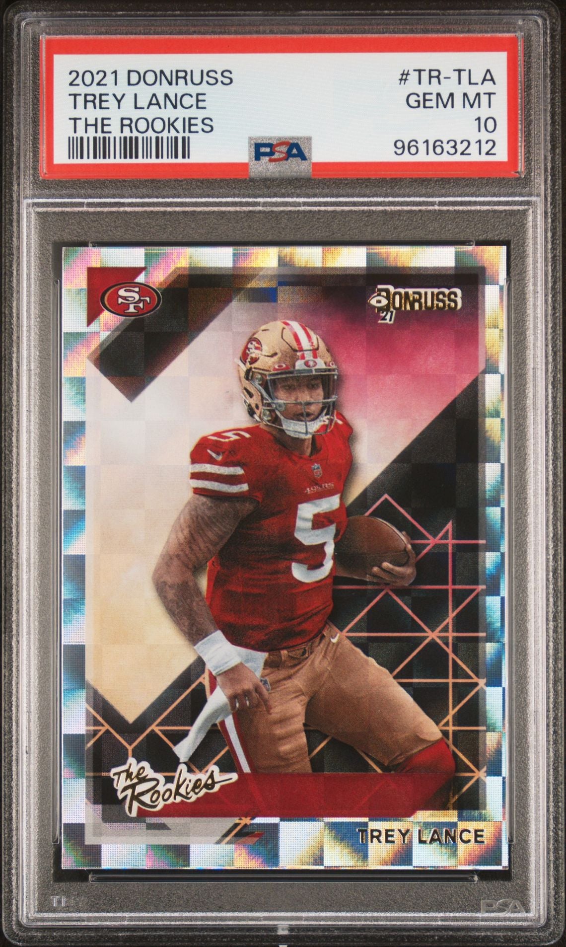 2021 Donruss The Rookies #TR-TLA Trey Lance PSA 10 GEM MINT - LoCo Collectables