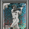 Matt McLain 2022 Bowman Chrome Prospects Black and White Mini-Diamond Refractors #BCP-245 (1st Bowman) PSA 10 GEM MINT - LoCo Collectables