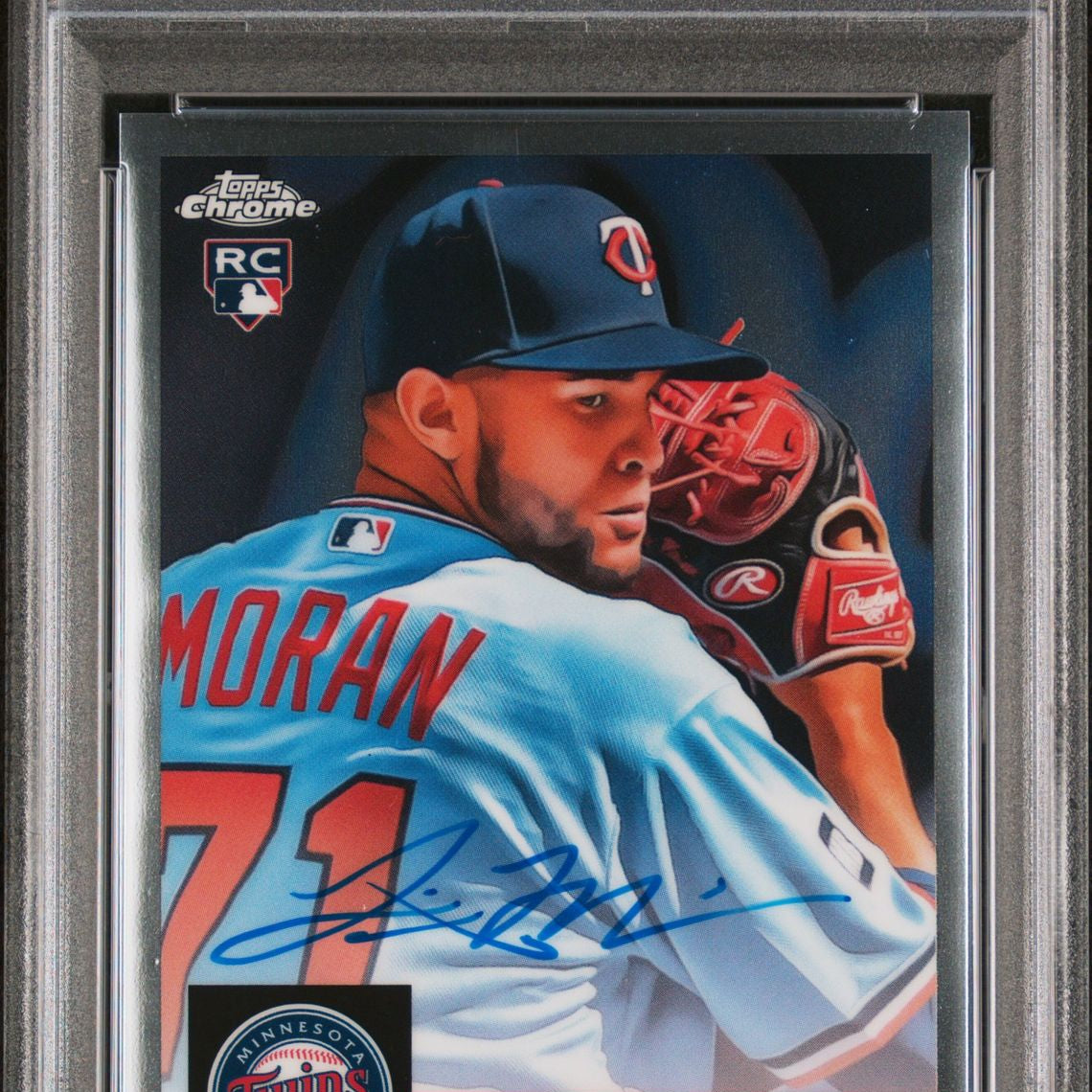 Jovani Moran 2022 Topps Chrome Platinum Anniversary Autograph #CPA-JMO (Rookie Card) PSA 10 GEM MINT - LoCo Collectables