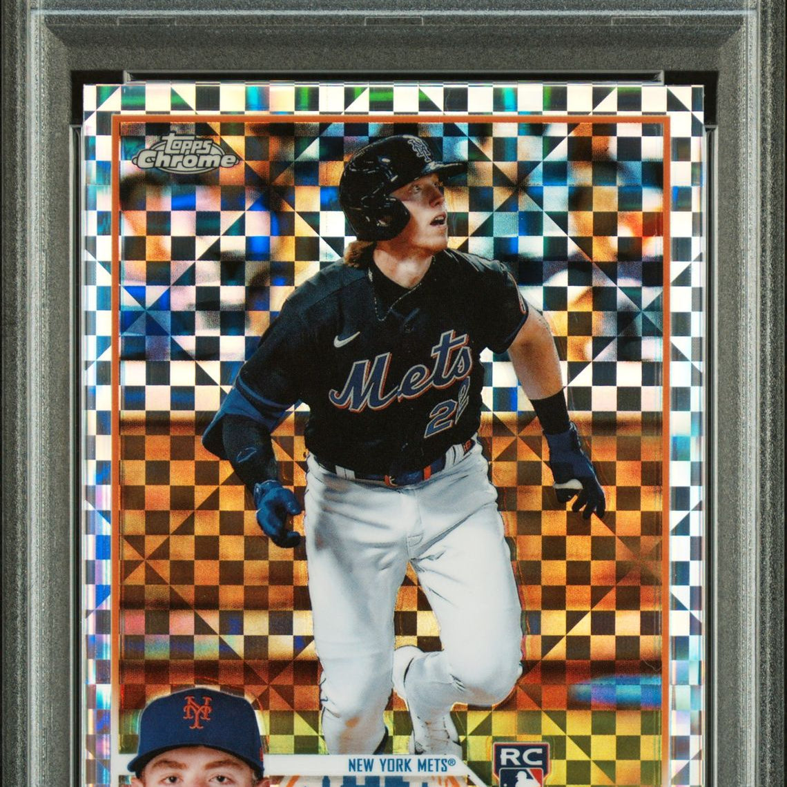 2023 Topps Chrome X-Fractors #204 Brett Baty Rookie PSA 10 - LoCo Collectables