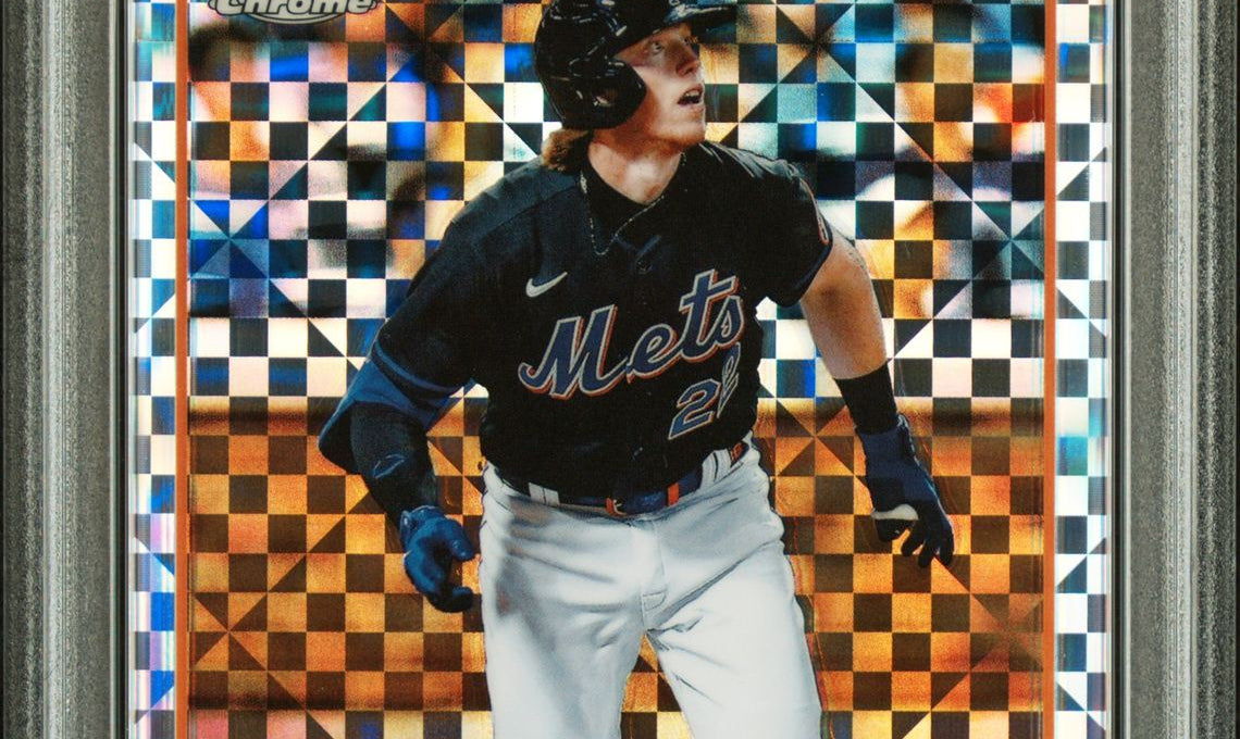 2023 Topps Chrome X-Fractors #204 Brett Baty Rookie PSA 10 - LoCo Collectables