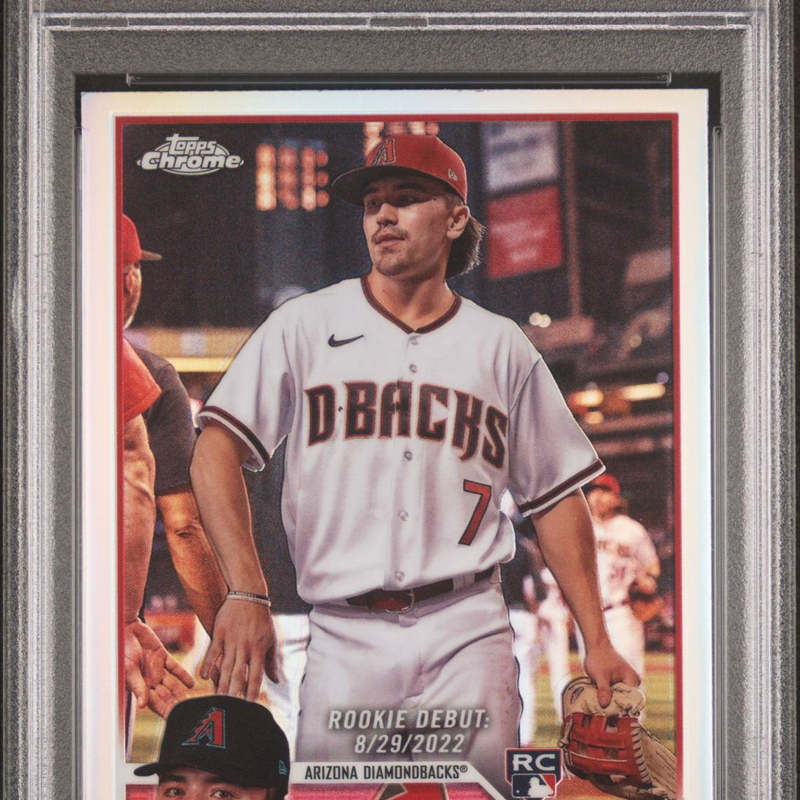 Corbin Carroll 2023 Topps Chrome Update Refractor #USC220 (Rookie Card) PSA 9 MINT - LoCo Collectables