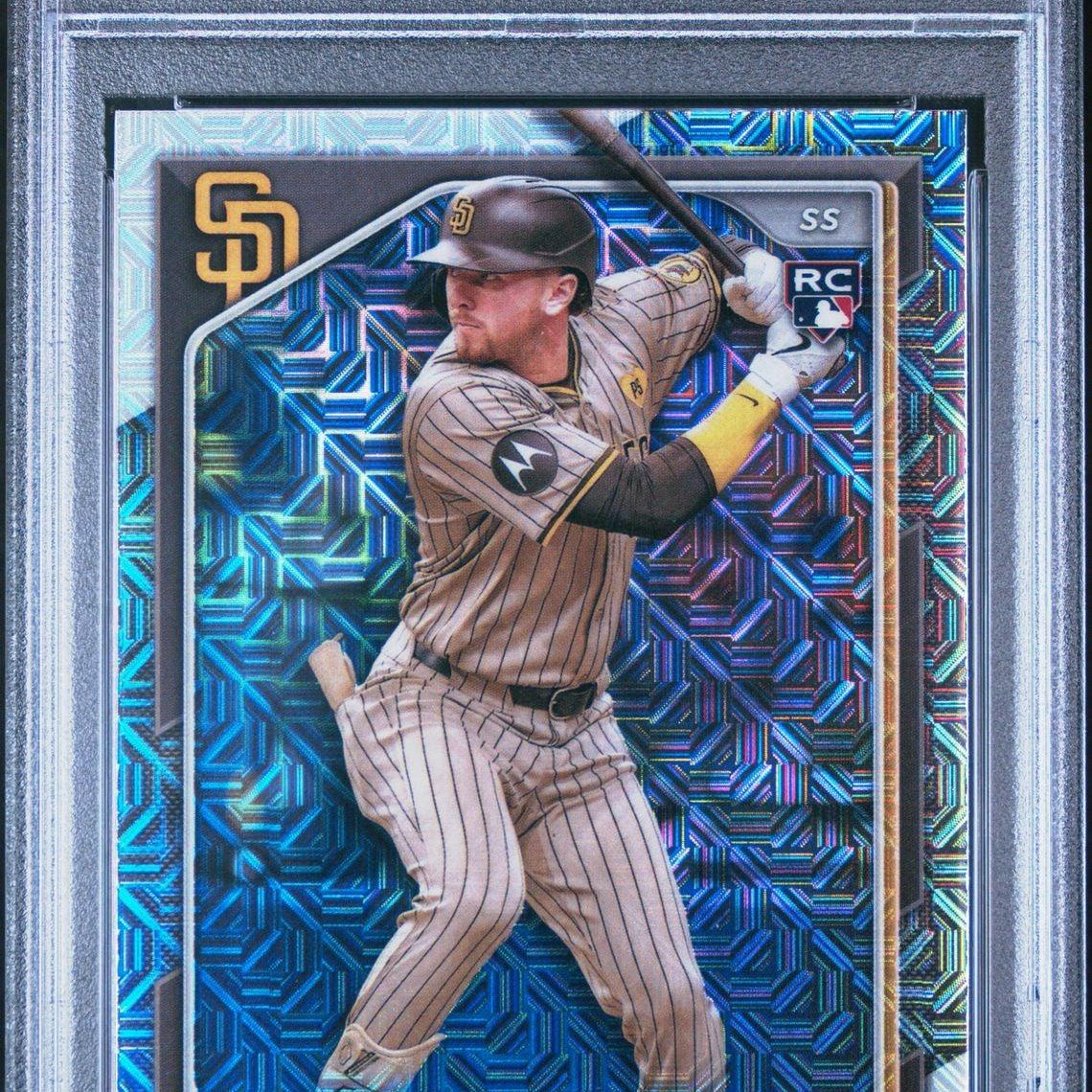 2024 Bowman Chrome Mega Box Mojo Refractor #27 Jackson Merrill Rookie PSA 10 - LoCo Collectables