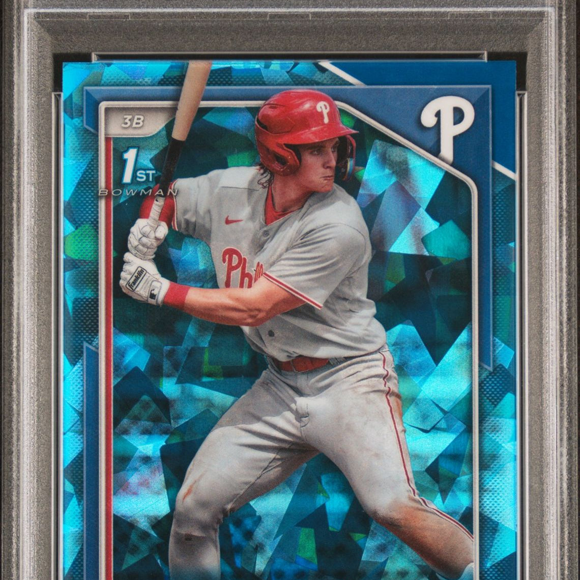 2024 Bowman Chrome Sapphire Prospects #BCP-27 Aidan Miller 1st Bowman PSA 10 GEM MINT - LoCo Collectables