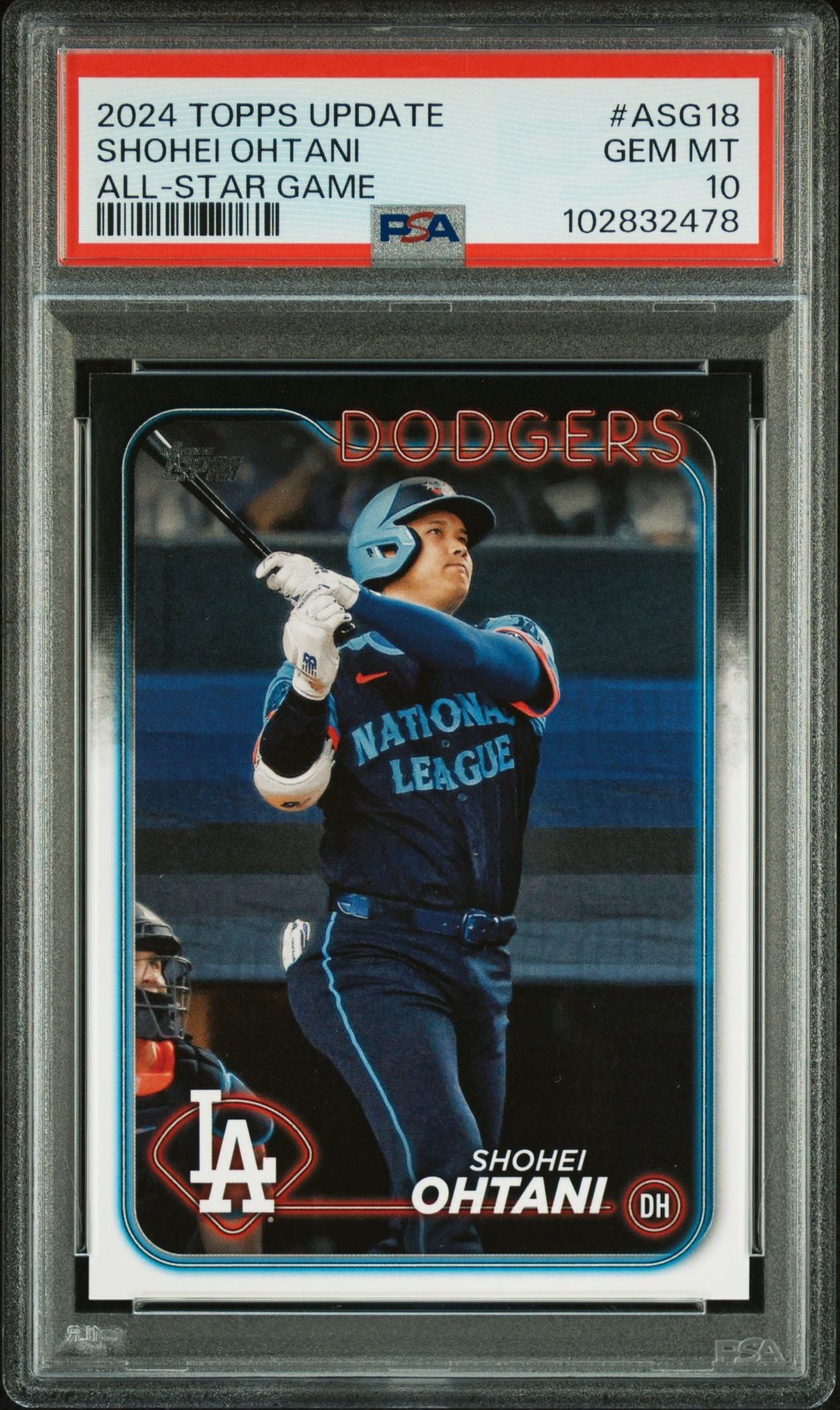 2024 Topps Update 2024 All-Star Game #ASG-18 Shohei Ohtani PSA 10 - LoCo Collectables