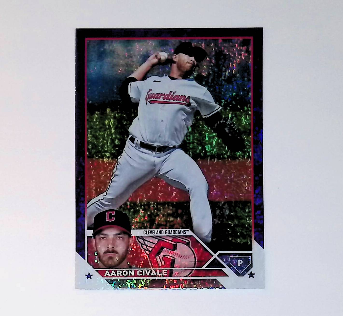 Aaron Civale 2023 Topps Purple Foil #433 648/799 - LoCo Collectables