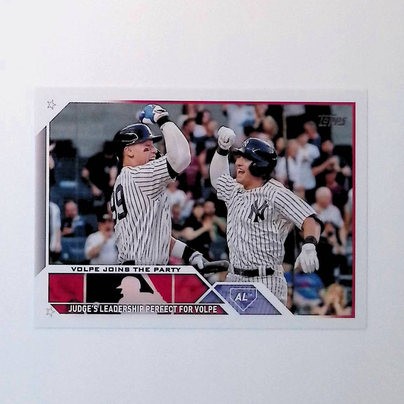 Aaron Judge, Anthony Volpe 2023 Topps Update #US269 - LoCo Collectables