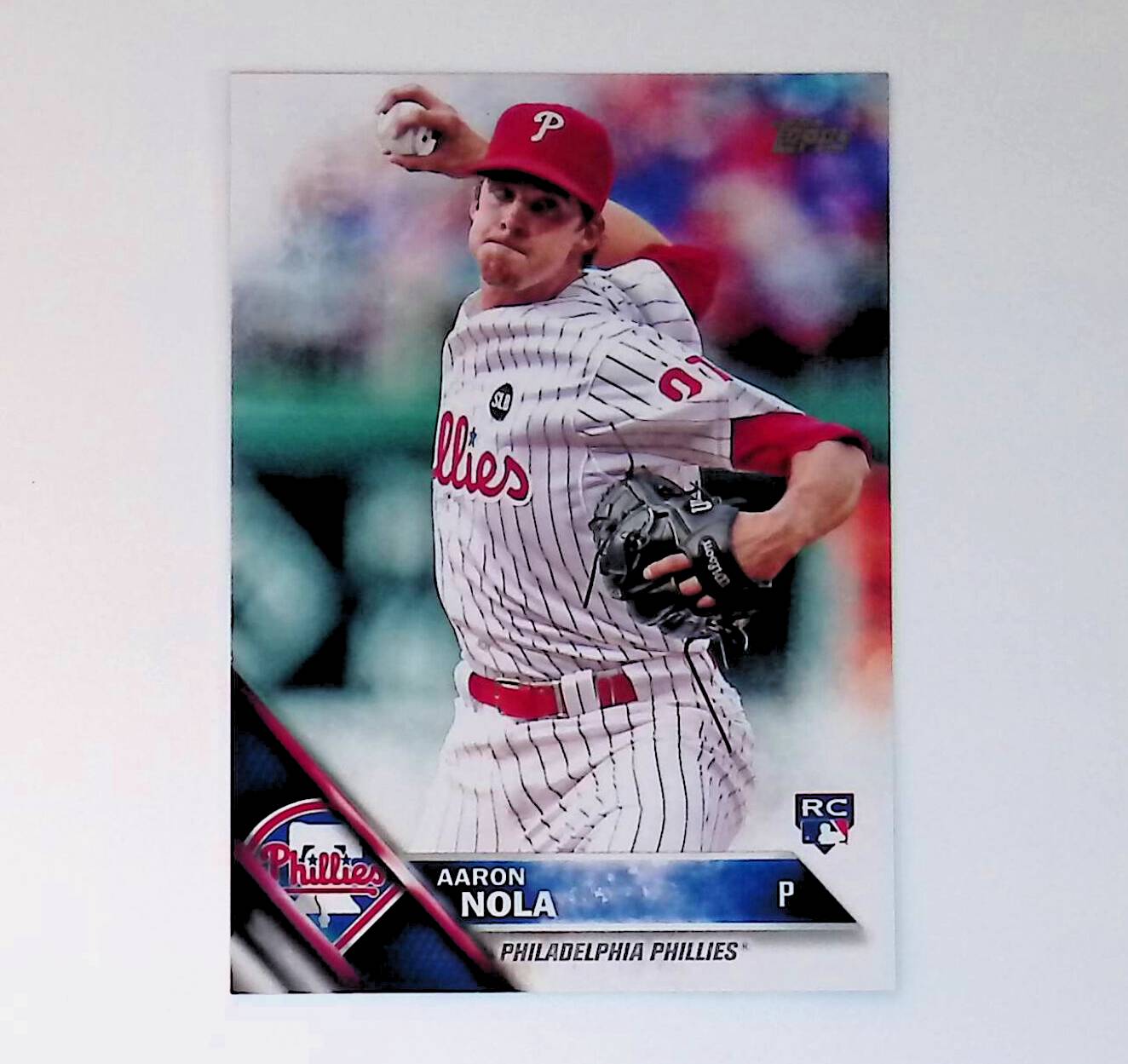 Aaron Nola 2016 Topps #133 (Rookie Card) - LoCo Collectables