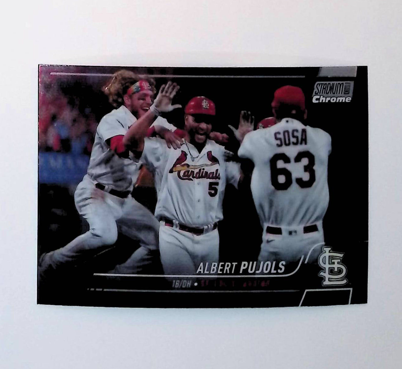 Albert Pujols 2022 Stadium Club Chrome Insert #173 - LoCo Collectables