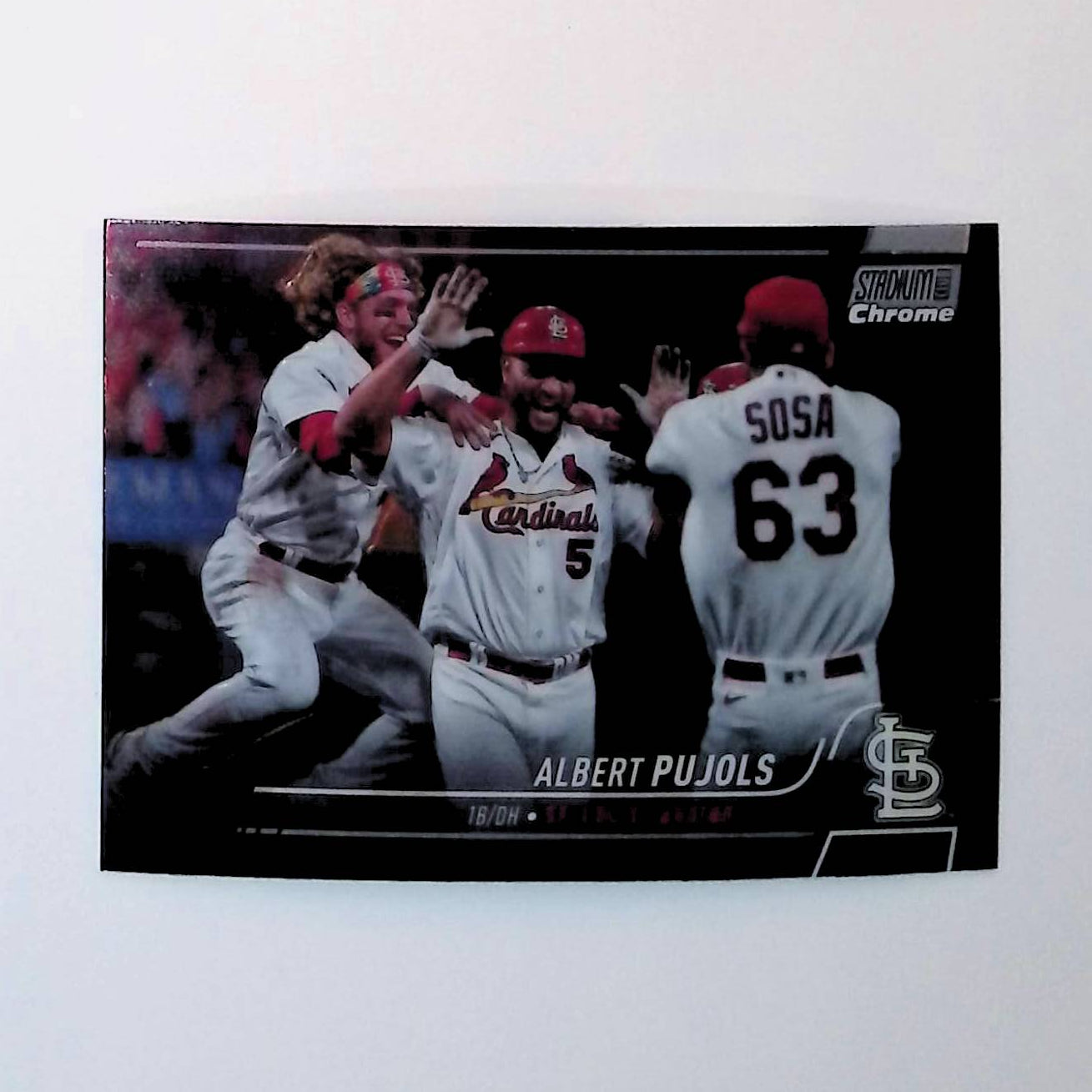 Albert Pujols 2022 Stadium Club Chrome Insert #173 - LoCo Collectables