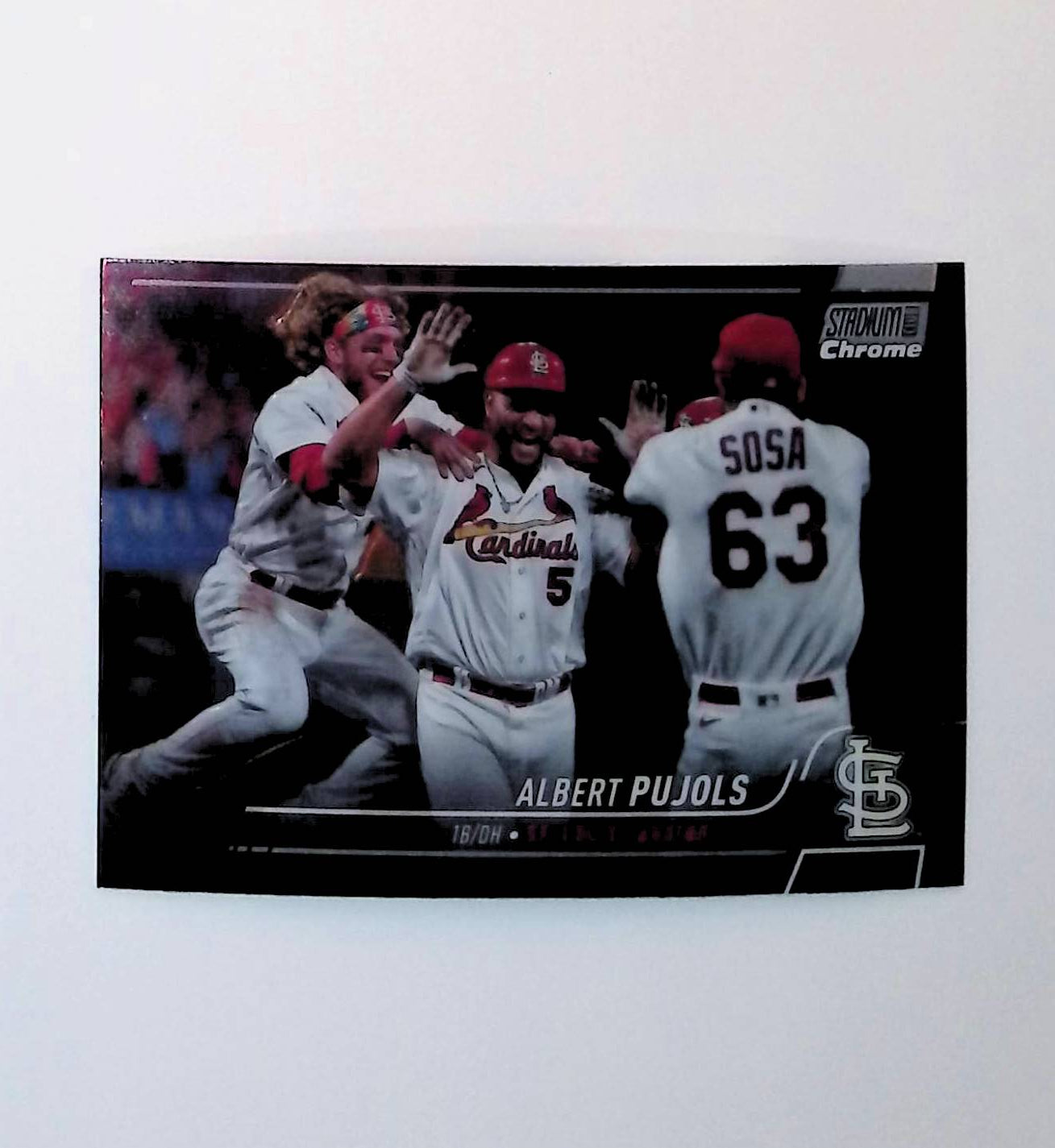 Albert Pujols 2022 Stadium Club Chrome Insert #173 - LoCo Collectables