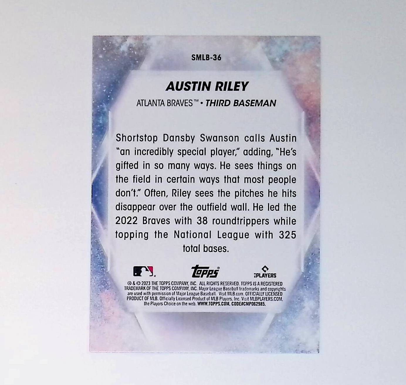 Austin Riley 2023 Topps Stars of MLB #SMLB-36 - LoCo Collectables