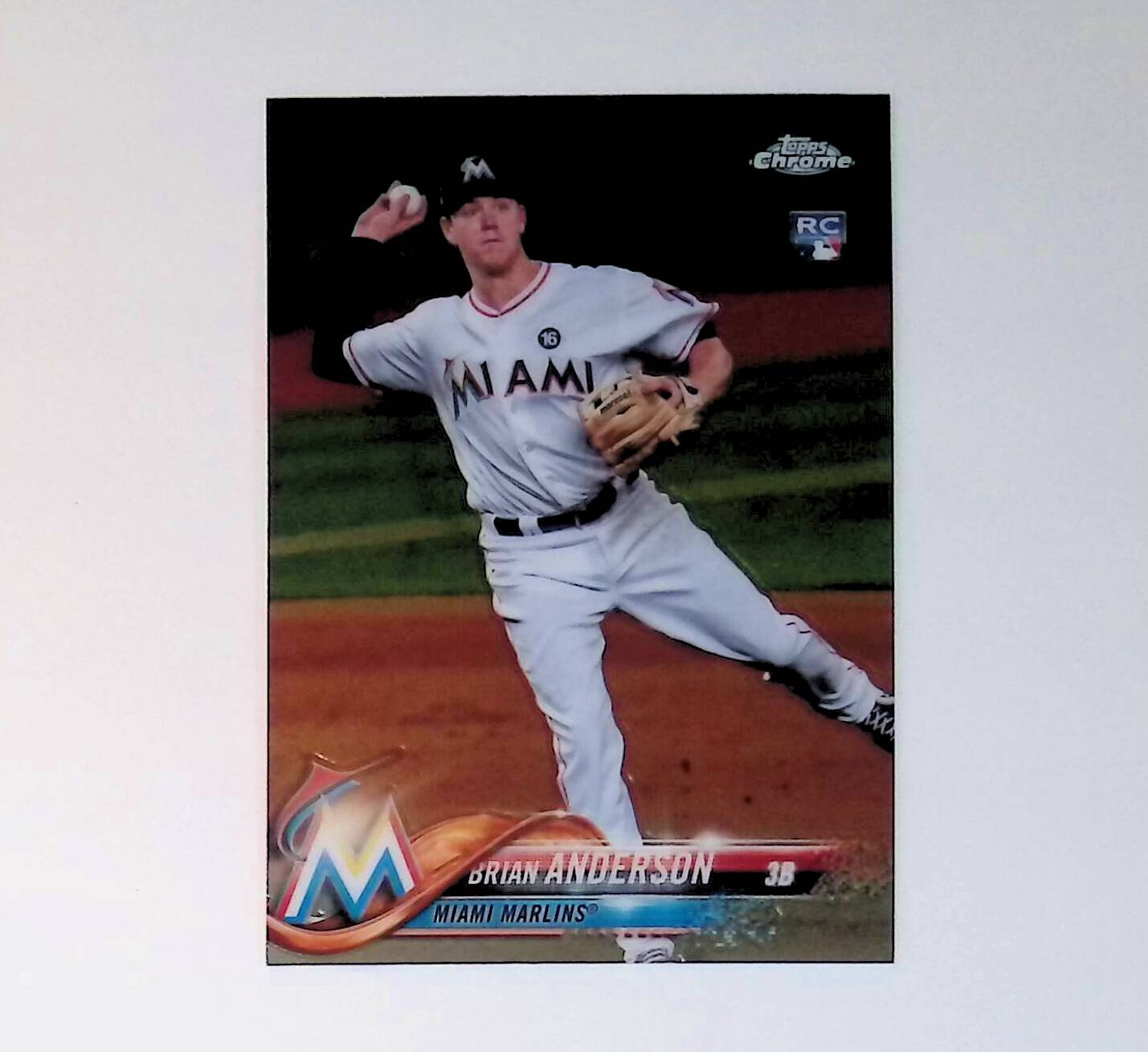 Brian Anderson 2018 Topps Chrome #22 (Rookie Card) - LoCo Collectables