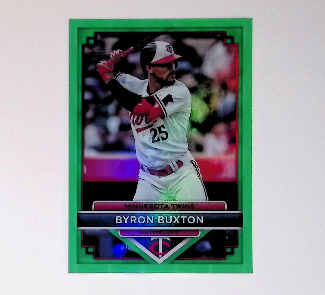 Byron Buxton 2023 Topps Flagship Collection Green #66 76/99 - LoCo Collectables