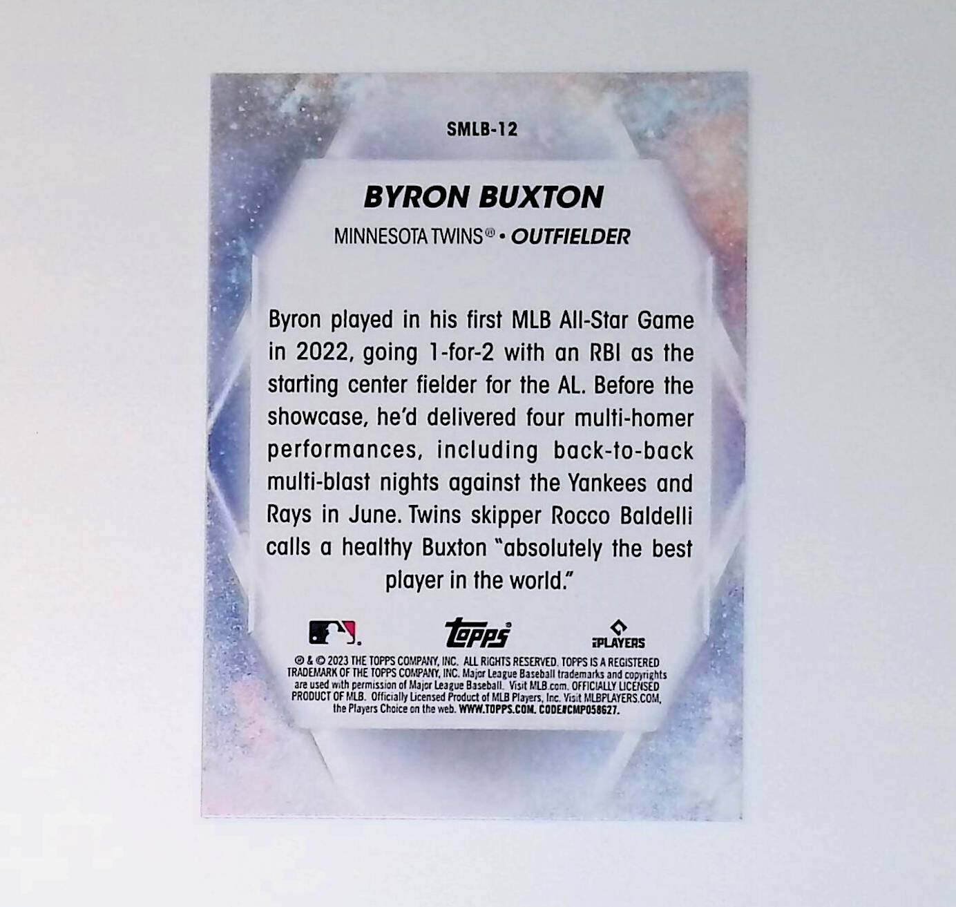 Byron Buxton 2023 Topps Stars of MLB #SMLB-12 - LoCo Collectables