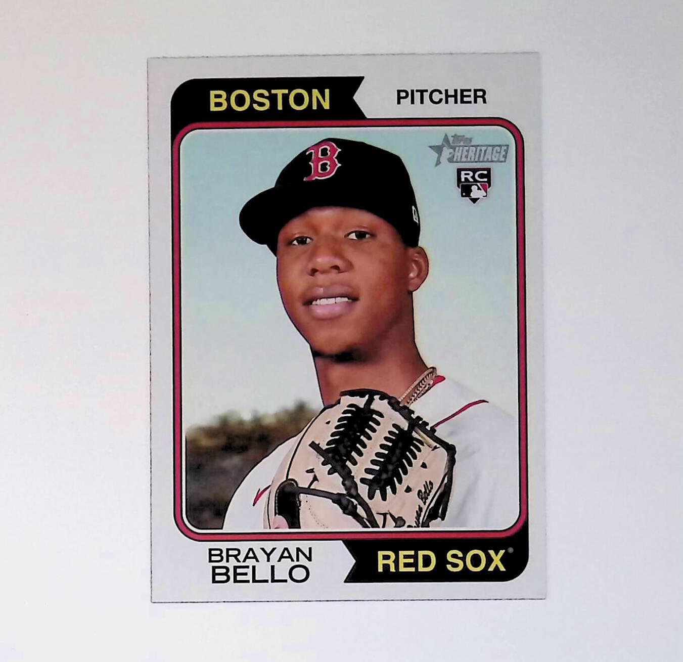 Brayan Bello 2023 Topps Heritage #89 (Rookie Card) - LoCo Collectables