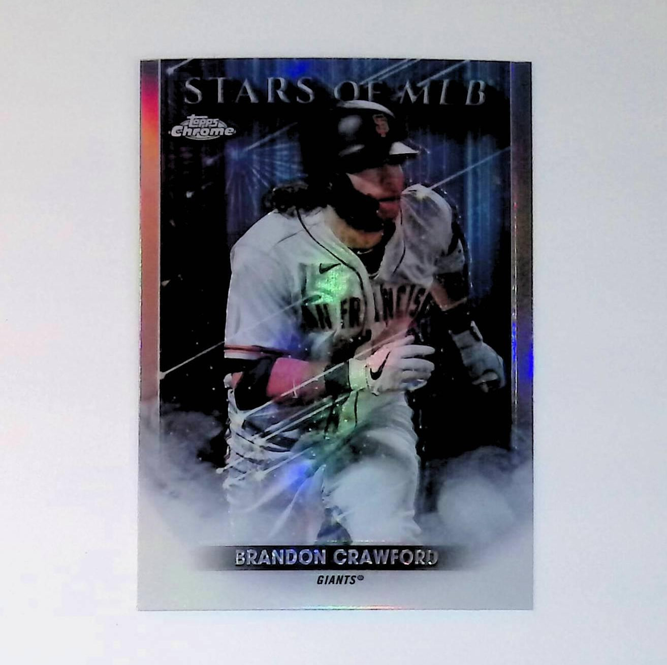 Brandon Crawford 2022 Topps Stars of MLB Chrome #SMLBC-81 - LoCo Collectables