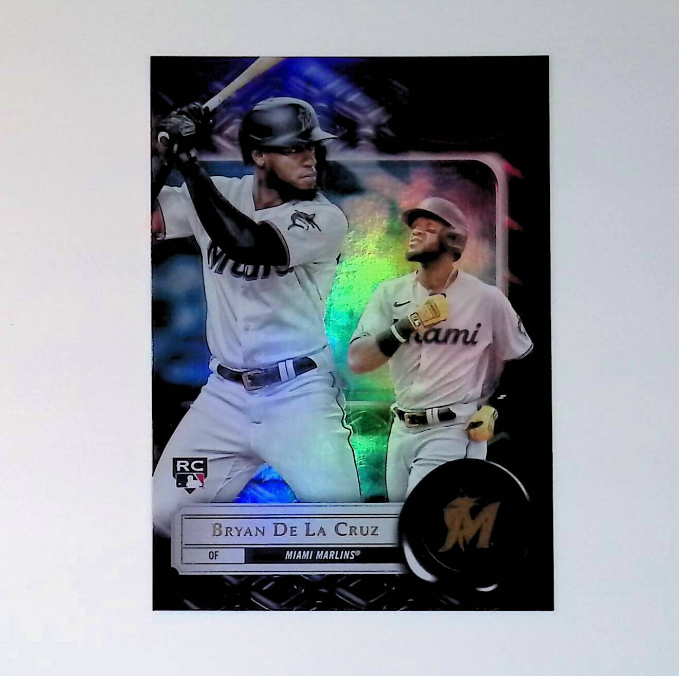 Bryan De La Cruz 2022 Topps Gold Label Class 1 Black #65 (Rookie Card) - LoCo Collectables