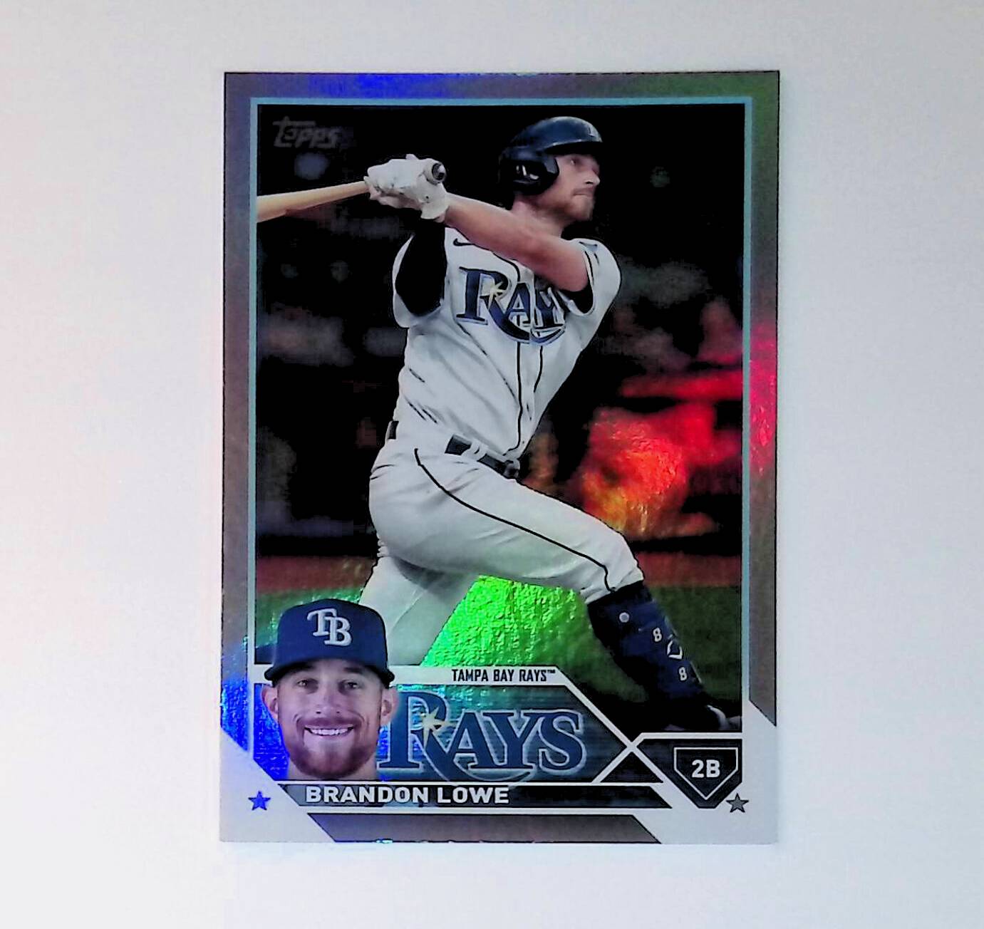 Brandon Lowe 2023 Topps Rainbow Foil #36 - LoCo Collectables