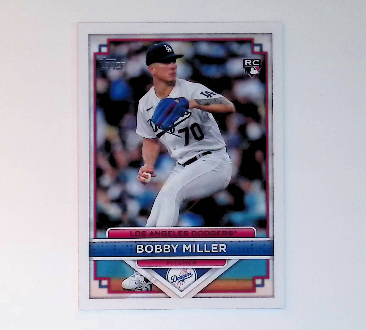 Bobby Miller 2023 Topps Flagship Collection #65 (Rookie Card) - LoCo Collectables