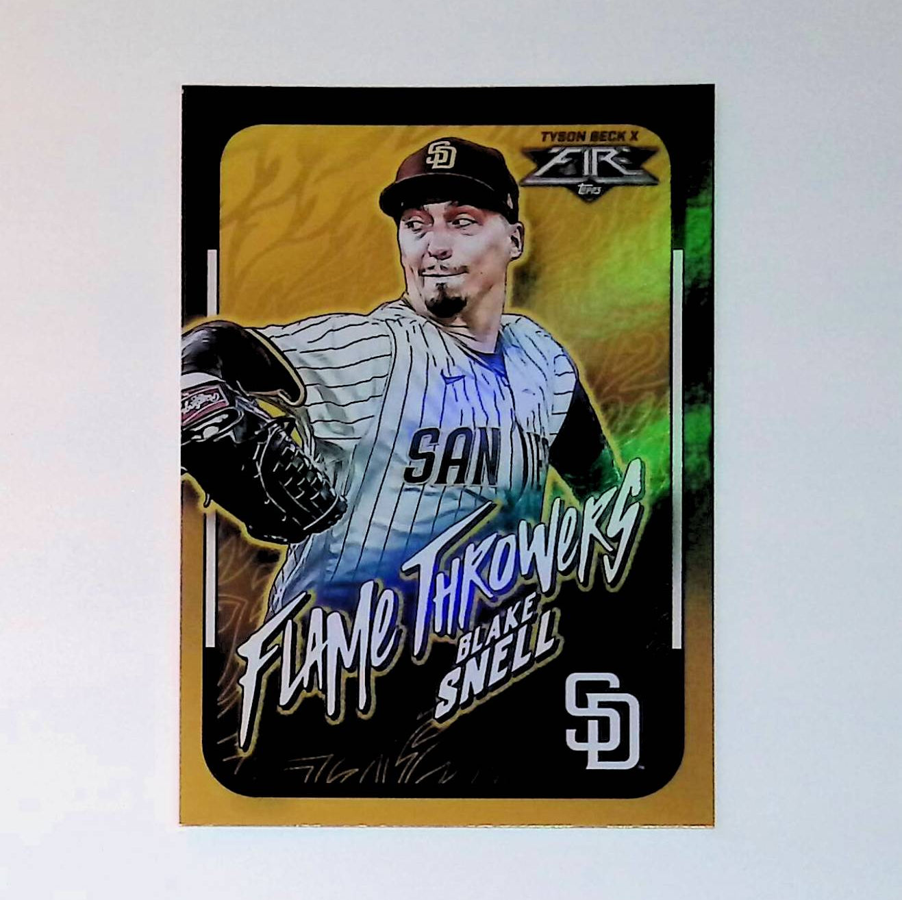 Blake Snell 2022 Topps Fire Flame Throwers #FT-15 - LoCo Collectables