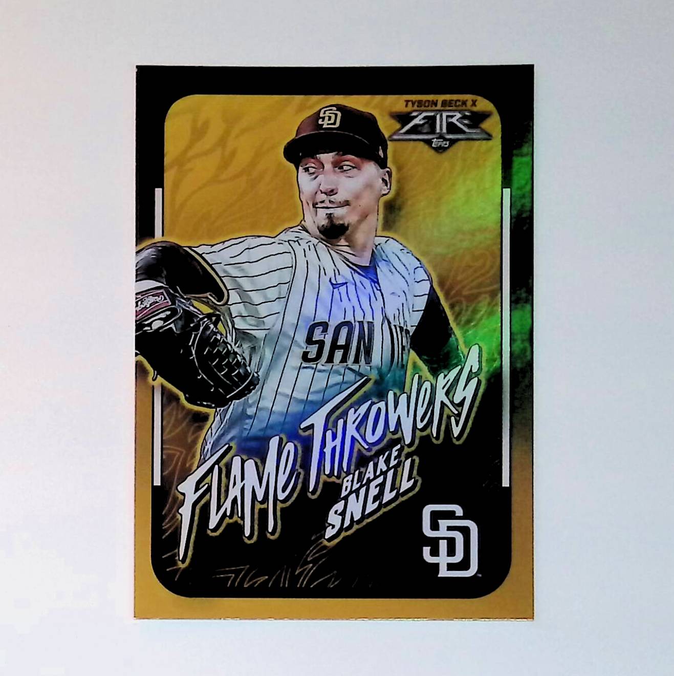 Blake Snell 2022 Topps Fire Flame Throwers #FT-15 - LoCo Collectables