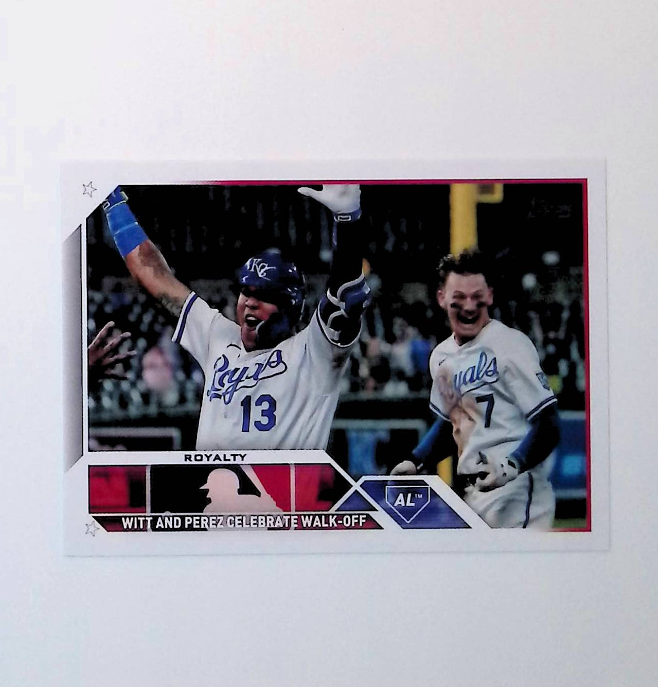 Bobby Witt Jr, Salvador Perez "Royalty" 2023 Topps Update #US36 - LoCo Collectables