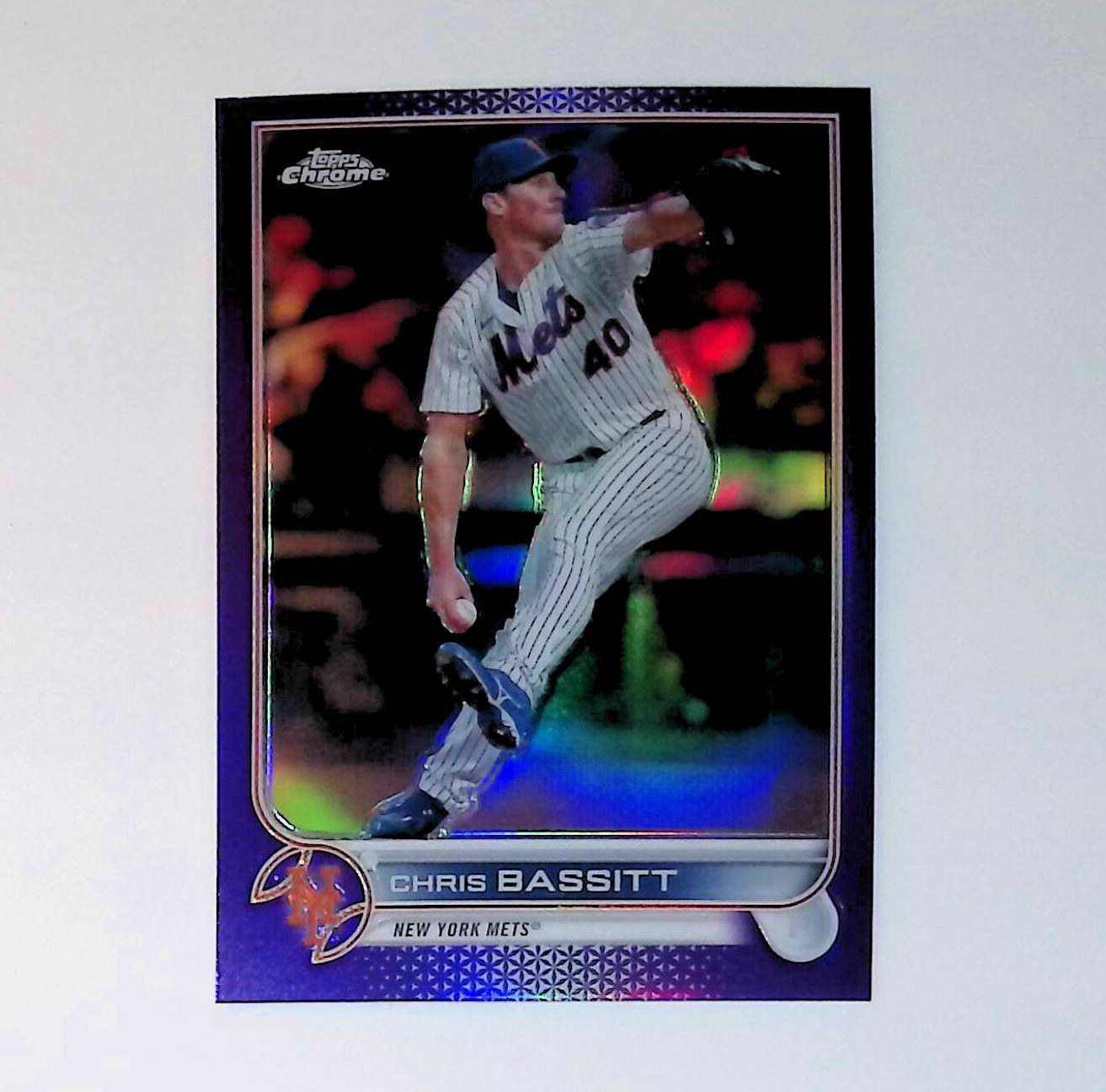 Chris Bassitt 2022 Topps Chrome Update Purple Refractors #USC179 - LoCo Collectables