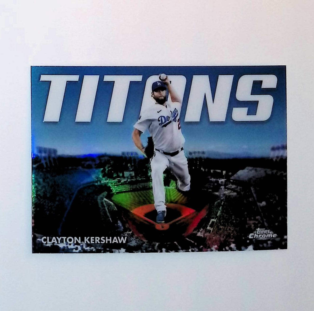 Clayton Kershaw 2023 Topps Chrome Titans #CT-1 - LoCo Collectables