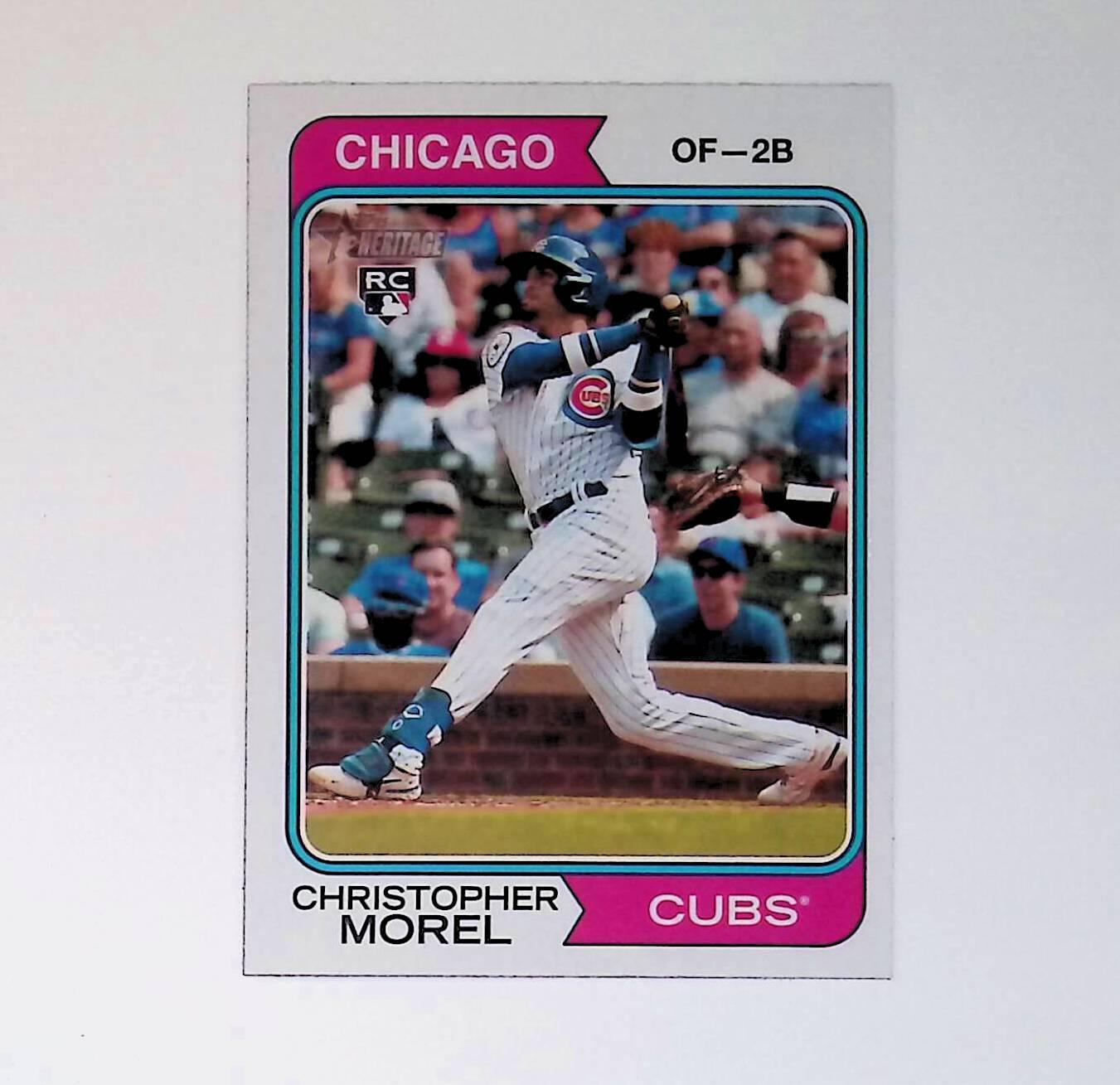 2023 Topps Heritage #110 Christopher Morel Rookie - LoCo Collectables