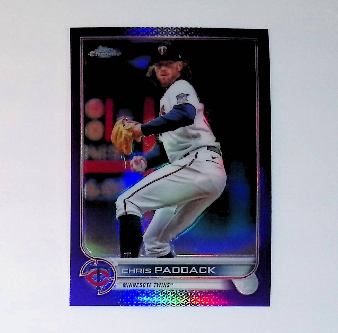 Chris Paddack 2022 Topps Chrome Update Purple Refractors #USC130 - LoCo Collectables