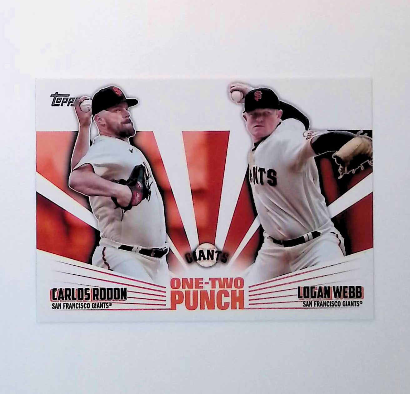 Carlos Rodon, Logan Webb 2023 Topps One Two Punch #12P-11 - LoCo Collectables