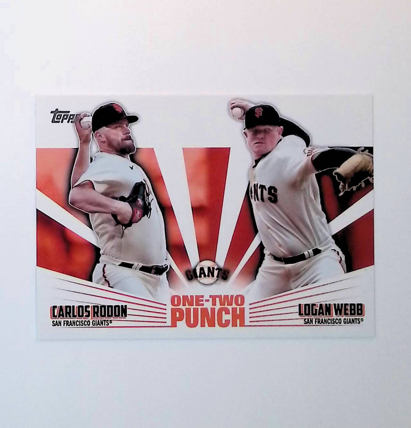 Carlos Rodon, Logan Webb 2023 Topps One Two Punch #12P-11 - LoCo Collectables