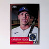 Christian Yelich 2022 Topps Chrome Platinum Anniversary #489 - LoCo Collectables