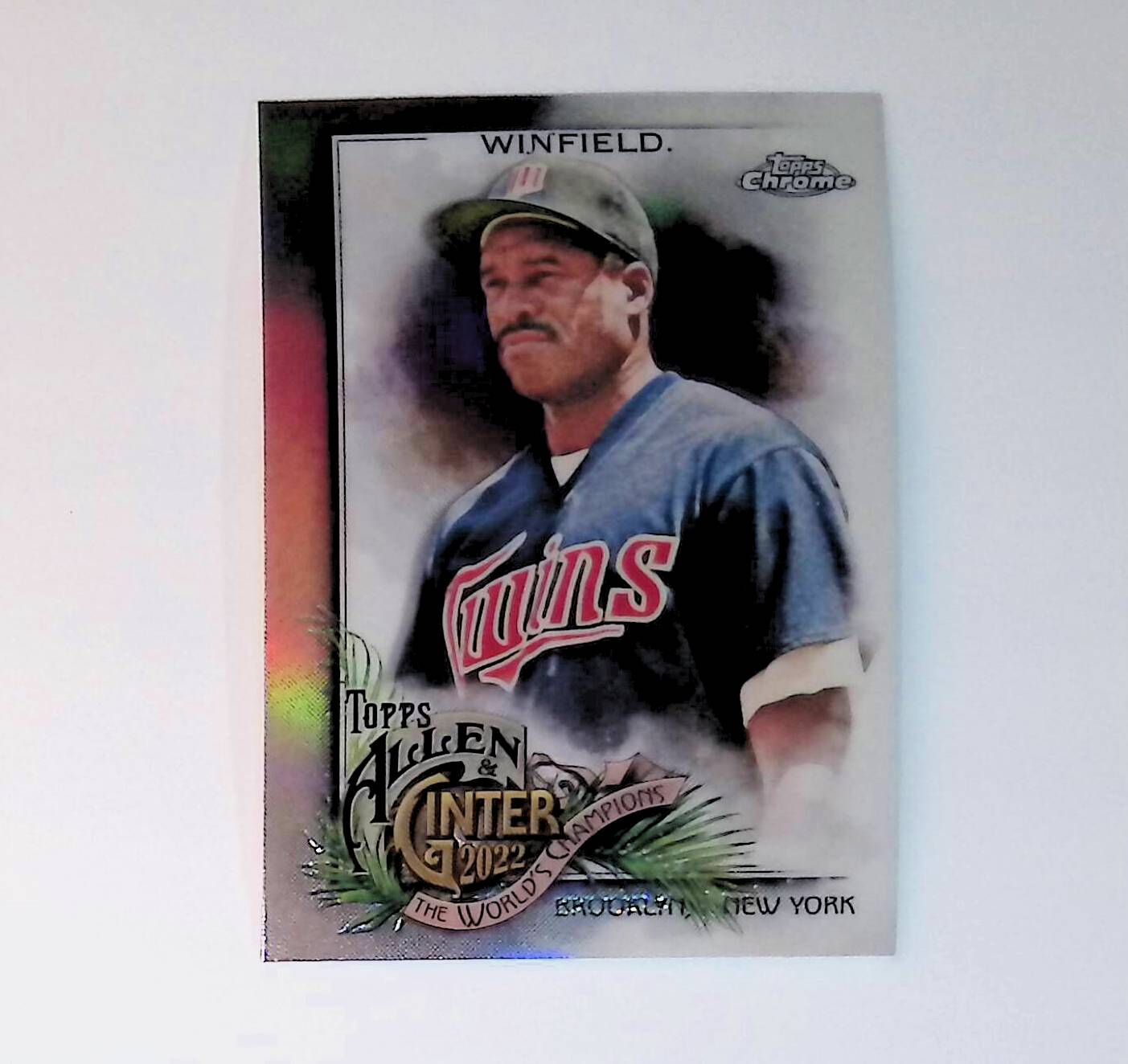 2022 Topps Allen and Ginter Chrome #136 Dave Winfield Refractor - LoCo Collectables