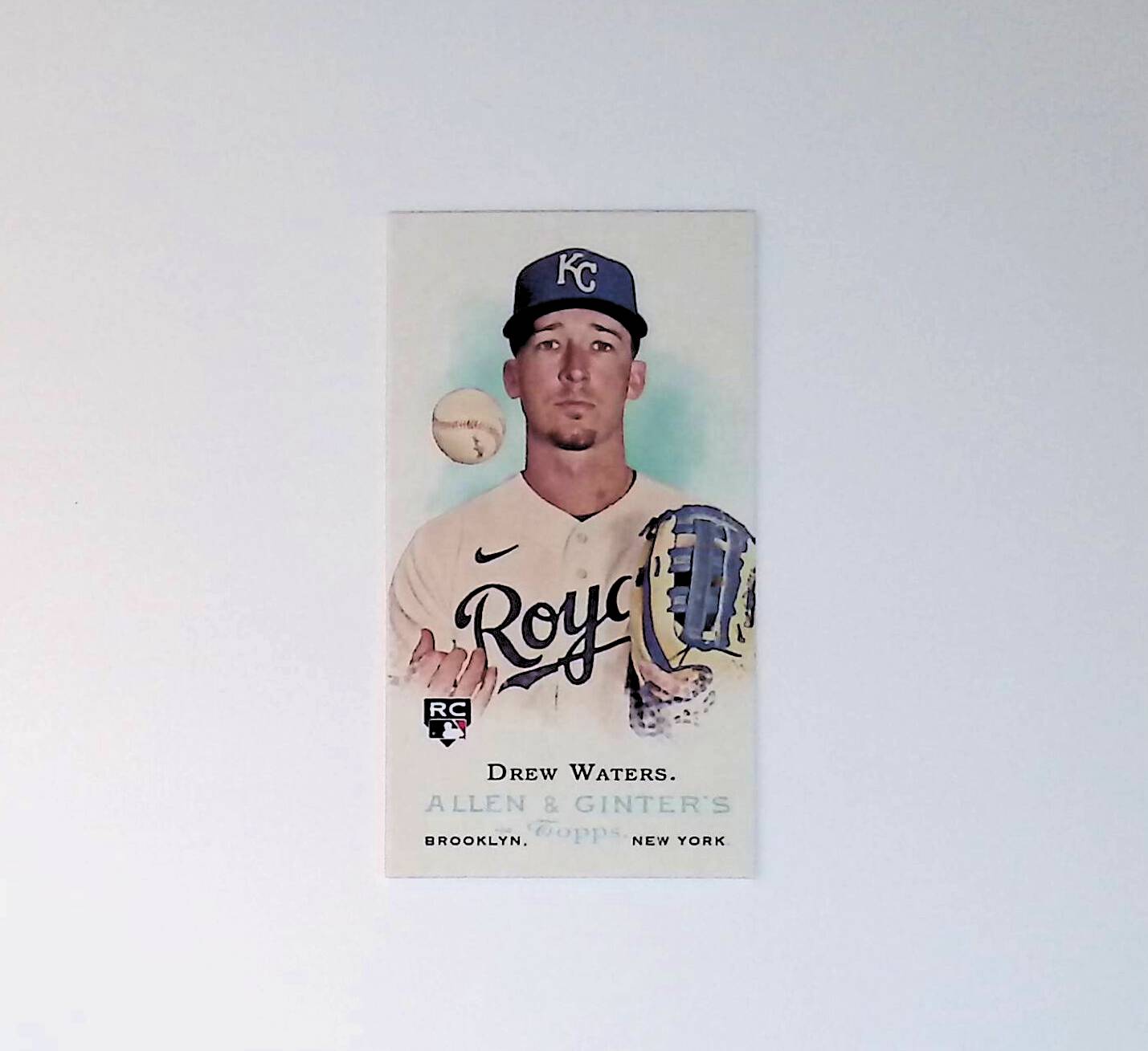 2023 Topps Allen and Ginter #RDV-8 Drew Waters Rookie Design Variation Mini - LoCo Collectables