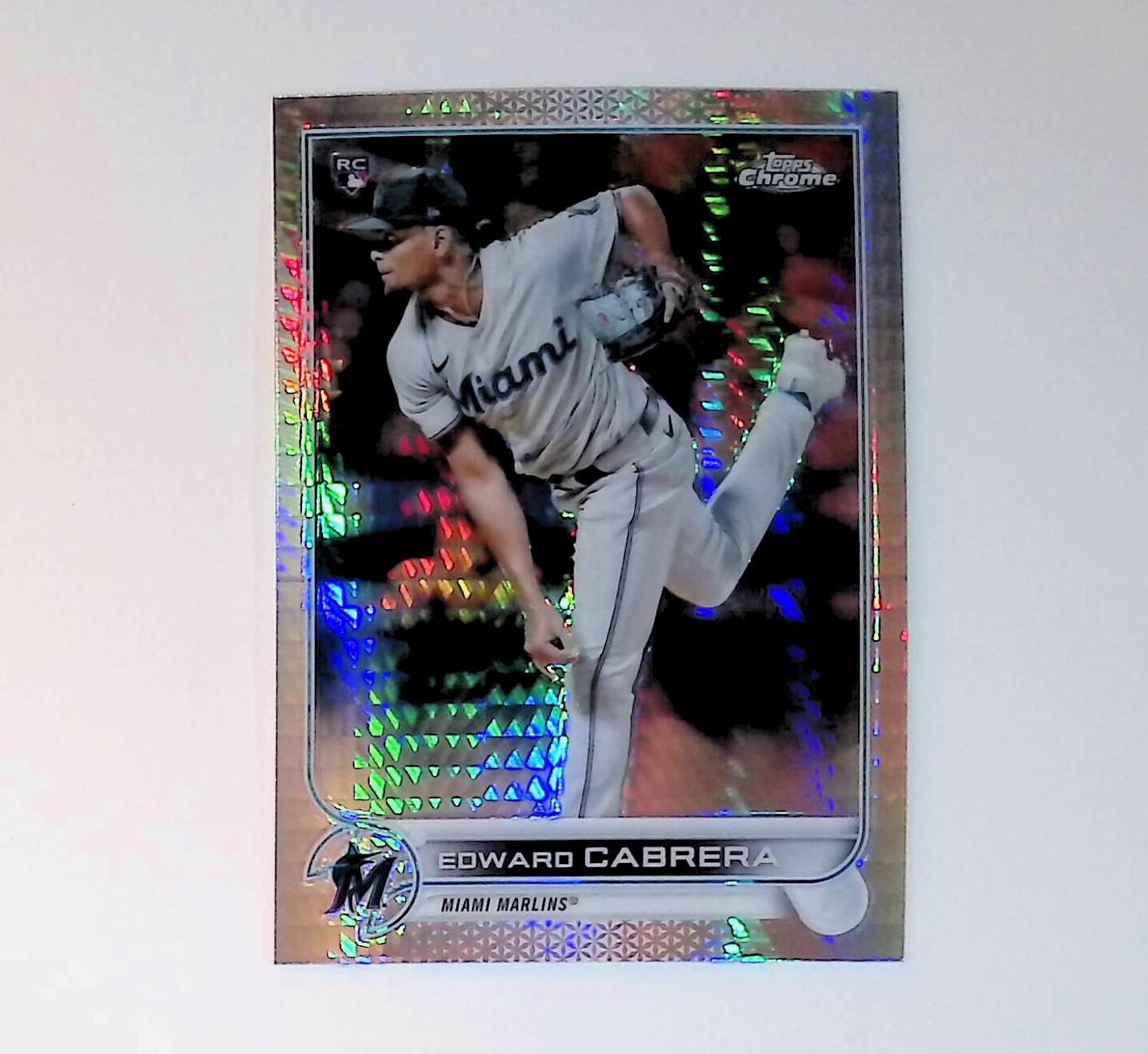 Edward Cabrera 2022 Topps Chrome Prism Refractor #64 - LoCo Collectables