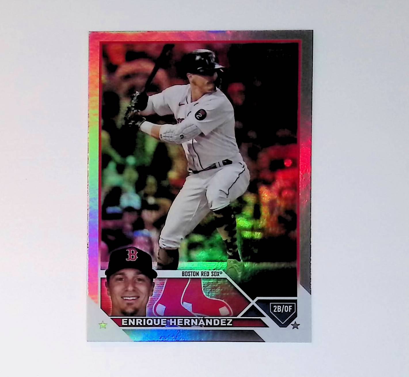 Enrique Hernandez 2023 Topps Rainbow Foil #497 - LoCo Collectables