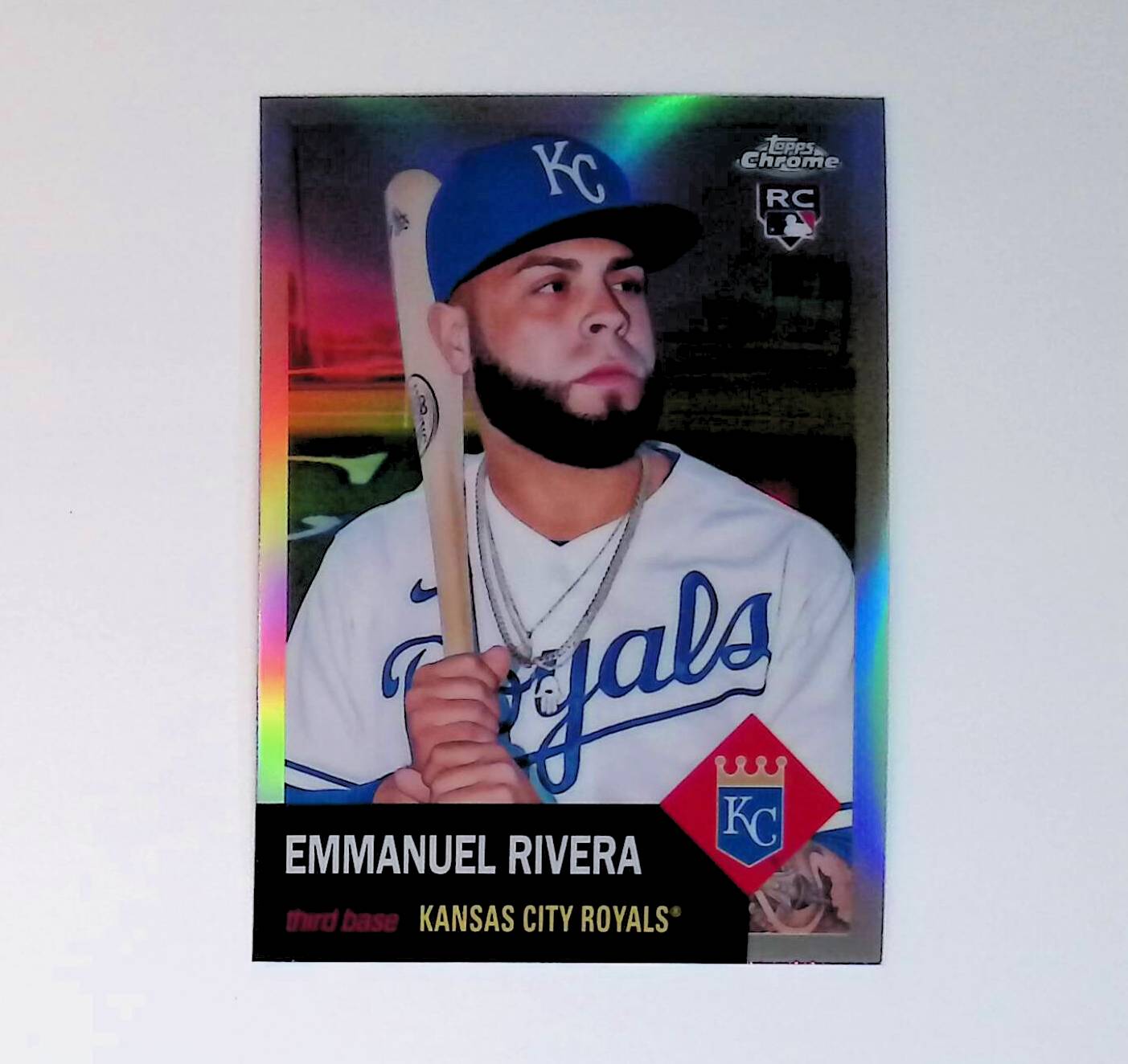 Emmanuel Rivera 2022 Topps Chrome Platinum Anniversary Refractor #304 Rookie - LoCo Collectables