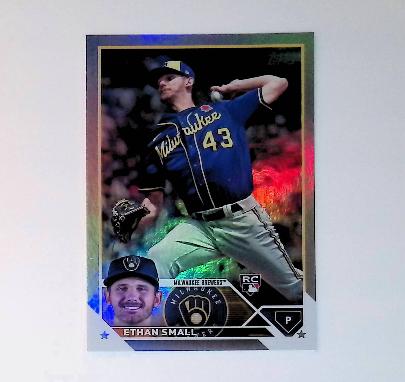 Ethan Small 2023 Topps Rainbow Foil #87 (Rookie Card) - LoCo Collectables